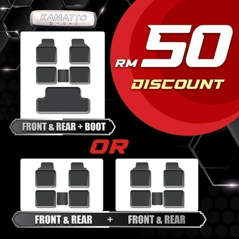 Kamatto Classic Subaru Impreza GK Sedan (2017-2024) Car Floor Mat and Carpet